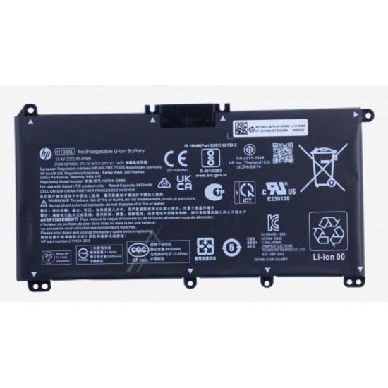 Baterie Laptop, HP, Pavilion 15-EH, 15Z-EH, TPN-Q245, HW03XL, L11421-1C2, L56025-AC1, 3ICP6/59/74, HSTNN-OB1L, HT03XL, 11.34V, 3420mAh, 41Wh