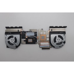 Set coolere cu radiator Laptop, Lenovo, LOQ 15ARP9 Type 83JC, 5H40S21049, 5H40S21050, 5H40S21051, AT924003EP0PNK1, B8509ASHSF2301TN, B8509ASHNF2301TN, 5V, 1A
