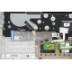 Carcasa superioara cu tastatura palmrest Laptop, Lenovo, IdeaPad 5-14ITL05 Type 82FE, 5CB1A14135, AP2UZ000500, AM2UZ000920, iluminata, argintie, layout US