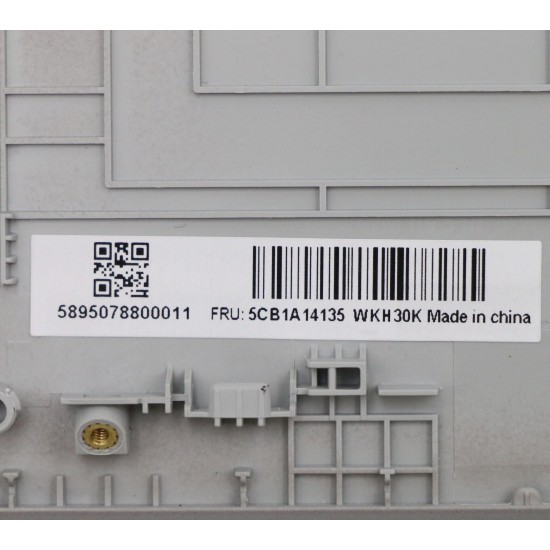 Carcasa superioara cu tastatura palmrest Laptop, Lenovo, IdeaPad 5-14ITL05 Type 82FE, 5CB1A14135, AP2UZ000500, AM2UZ000920, iluminata, argintie, layout US