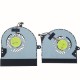 Set coolere Laptop, Asus, ROG G751JL, G751JM, 13NB06G1P18011, 13NB06G1P19011, DFS501105PR0T-FG13, DFS561405PL0T-FG15, 14mm grosime, 5V, 0.5A, CPU si GPU
