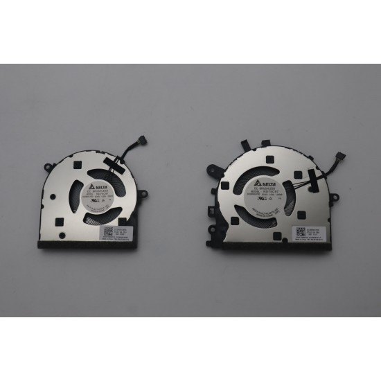 Set coolere Laptop 2-in-1, Lenovo, Yoga 9 14IMH9 Type 83AC, 5F10S14172, 5F10S14173, ND75C97-23G09, DC28000LPD0, ND75C97-23G10, DC28000LND0, BAPC0705R5HY004, DC28000LPV0, BAPB0605R6HY014, DC28000LNV0, 5V, 0.50A