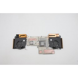 Set coolere cu radiator Laptop, Lenovo, Legion 5-15ITH6H Type 82JH, 5H40S20331, AT234001VV0, BAPD0909R5HY001, BAPC0909R5HY001, 5V, 0.5A