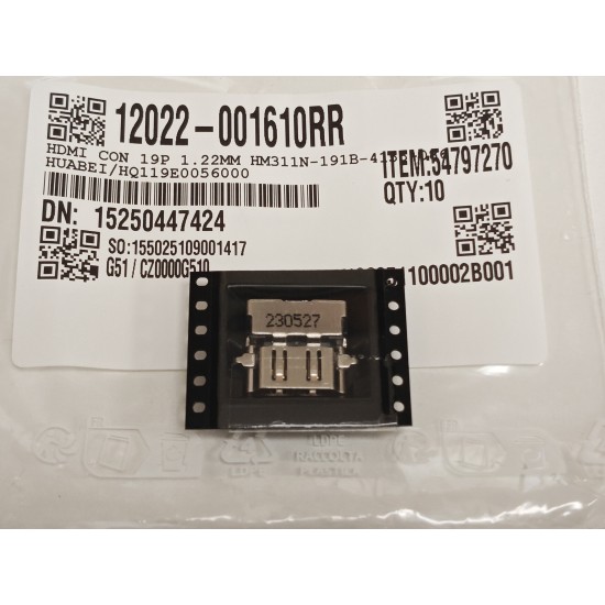 Mufa HDMI Laptop, Asus, VivoBook Pro 15 NX6502Z, NX6502ZC, 12022-001610RR