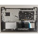 Carcasa superioara cu tastatura palmrest compatibila Laptop, Lenovo, IdeaPad 3-17ALC6 Type 82KV, AP26A000110, EC21N000510, HS760, iluminata, fingerprint, Iron Grey, layout US