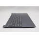 Carcasa superioara cu tastatura palmrest Laptop, Lenovo, IdeaPad Slim 3 15IRH10 Type 83K1, 5CB1R08992, AP3LQ000300, iluminata, Luna Grey, layout US