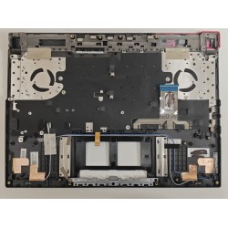 Carcasa superioara cu tastatura palmrest Laptop Gaming, Asus, ROG Strix G15 G513I, G513IH, G513Q, G513QC, G513QM, 90NR0573-R33UK0, 6070B1885803, G513QM-1H, iluminata, RGB 4 Zone, layout UK