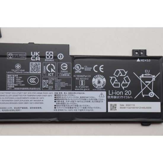 Baterie Laptop, Lenovo, IdeaPad Slim 3 14IRH10R Type 83K3, 5B11Q01991, 3INP5/60/88, L24X3PK2, 11.31V, 4334mAh, 50Wh