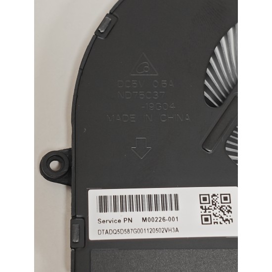 Set coolere Laptop, HP, Spectre X360 15-EB, 15T-EB, TPN-Q226, M00226-001, M00227-001, ND75C37-19G04, ND75C37-19G05, 5V, 0.5A