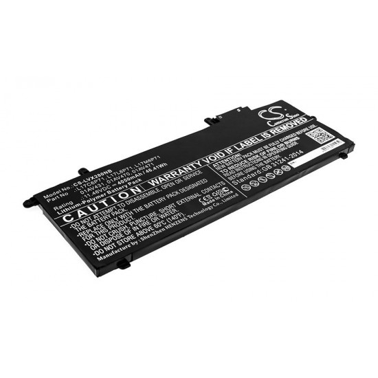 Baterie compatibila Laptop, Lenovo, ThinkPad 01AV470, 01AV471, 01AV472, 5B10W13920, 5B10W13921, 5B10W13922, SB10T83165, SB10K97617, SB10K97618, L17C6P71, L17L6P71, L17M6P71, CS-LVX280NB, 11.46V, 4050mAh, 46.41Wh