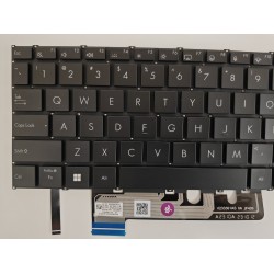 Tastatura Laptop, Asus, VivoBook S16 S5606C, S5606CA, S5606M, S5606MA, S5606K, S5606KA, S5606U, S5606UA, S5606W, S5606WA, iluminata, neagra, layout US