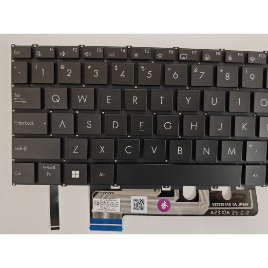 Tastatura Laptop, Asus, VivoBook S16 S5606C, S5606CA, S5606M, S5606MA, S5606K, S5606KA, S5606U, S5606UA, S5606W, S5606WA, iluminata, neagra, layout US