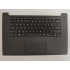 Carcasa superioara cu tastatura palmrest Laptop, Dell, XPS 15 9560, P56F, P56F001, Y2F9N, 0Y2F9N, 86D7Y, 086D7Y, AQ1U1000100, iluminata, neagra, layout US