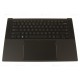 Carcasa superioara cu tastatura palmrest Laptop, Dell, XPS 15 9510, P91F, P91F002, 6JV4G, 06JV4G, 08NGH, 008NGH, EA2SH000100, iluminata, neagra, cu touchpad, layout US