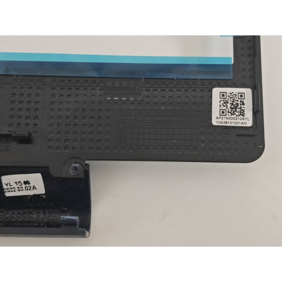 Rama Display Laptop, Lenovo, V17 G2 ITL Type 82NX, 5B30S19002, AP21N000210, neagra cu ornament balamale albastru