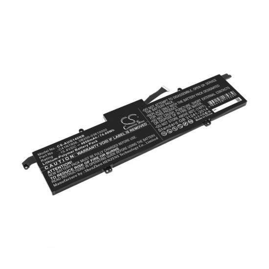 Baterie compatibila Laptop Gaming, Asus, ROG Zephyrus PX401I, PX401IV, PX401Q, PX401QM, 4ICP4/59/134, C41PQ05, CS-AUG140NB, 0B200-03610000, 0B200-03610100, 0B200-03610200, 0B200-03610300, C41N1908, 15.40V, 4850mAh, 74.69Wh