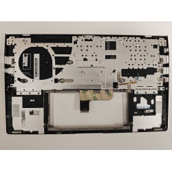Carcasa superioara cu tastatura palmrest Laptop, Asus, ZenBook 13 UX334F, UX334FA, UX334FAC, UX334FL, UX334FLC, 90NB0MW7-R31UI0, 90NB0MW7-R31US0, 13N1-96A0Q11, UX334FL-3S, iluminata, argintie, layout US