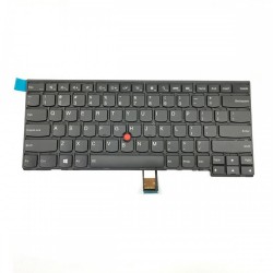 Tastatura Laptop, Lenovo, ThinkPad T460 Type 20FM, 20FN, iluminata, neagra, layout US