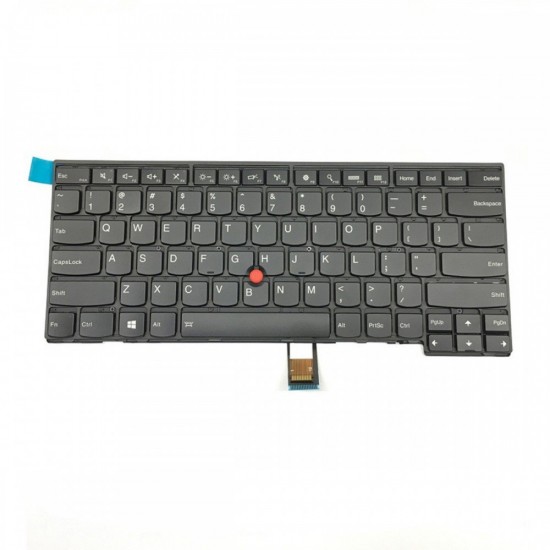 Tastatura Laptop, Lenovo, ThinkPad T460 Type 20FM, 20FN, iluminata, neagra, layout US