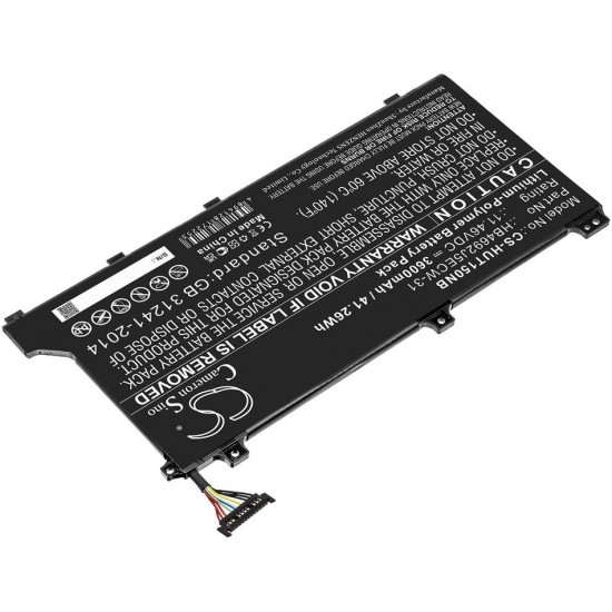 Baterie compatibila Laptop, Huawei, MateBook D15 BOB-WAE9P, BOB-WAH9, BoH-WAQ9R, CS-HUT150NB, 3ICP5/62/81, HB4692J5ECW-31, 11.46V, 3600mAh, 41.26Wh