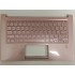 Carcasa superioara cu tastatura palmrest Laptop, Asus, VivoBook 14 X403F, X403FA, X403FAC, 90NB0LP5-R31US1, HQ2072067500000, I403FAC-2F, iluminata, roz, layout US