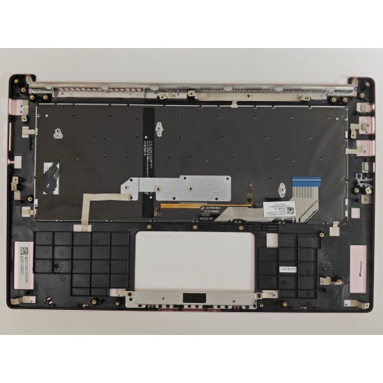 Carcasa superioara cu tastatura palmrest Laptop, Asus, VivoBook 14 X403F, X403FA, X403FAC, 90NB0LP5-R31US1, HQ2072067500000, I403FAC-2F, iluminata, roz, layout US