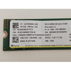 Solid State Drive (SSD) SK Hynix, 512GB, PCIe Gen 4.0 x 4, NVMe M.2, HFS512GEM9X173N, 6500 MB/s, 5300 MB/s, Laptop/Desktop