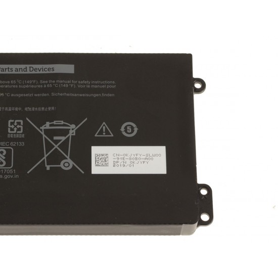 Baterie Laptop, Dell, Alienware Area 51m R2, P38E, P38E002, DT9XG, 0DT9XG, 7PWKV, KJYFY, 11.4V, 7500mAh, 90Wh