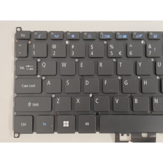 Tastatura Laptop, Acer, TravelMate P6 TMP614-51T, TMP614-51T-G2, TMP614-51TG-G2, N18P6, iluminata, neagra, layout US