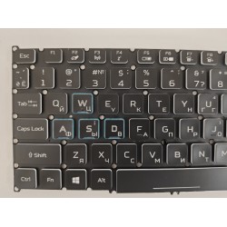 Tastatura Laptop Gaming, Acer, Predator Triton 500 PT515-51, PT515-52, iluminare RGB Per Key, layout US/UA (Ukraine)