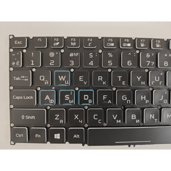 Tastatura Laptop Gaming, Acer, Predator Triton 500 PT515-51, PT515-52, iluminare RGB Per Key, layout US/UA (Ukraine)