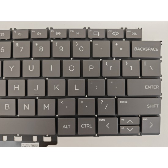 Tastatura Laptop 2-in-1, HP, Spectre X360 16-AA, 16T-AA, iluminata, maronie, layout US