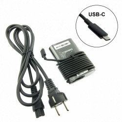 Incarcator Laptop, Dell, Pro 14 Plus PB14255, P192G, P192G002, 02YK0F, LA65NM170, 20V, 3.25A, 65W, USB-C, Type-C