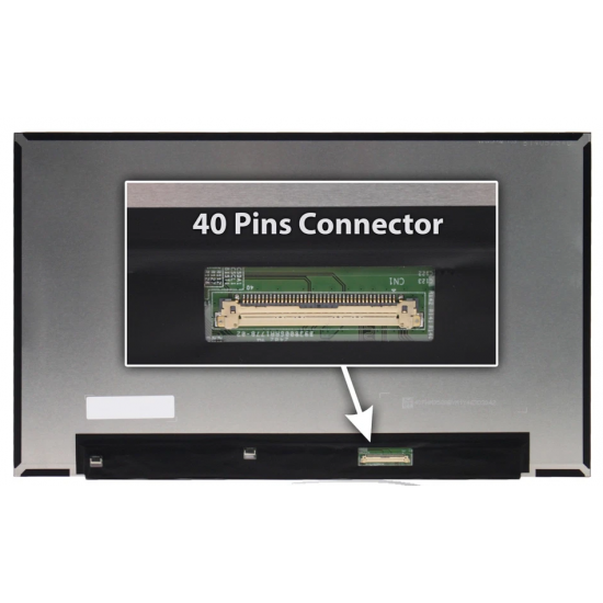 Display Laptop, Dell, Latitude 7400, P100G, P100G001, 14 inch, LED, FHD, 1920x1080, IPS, 315mm latime, on cell touch, 40 pini