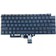 Tastatura Laptop 2-in-1, HP, Spectre X360 16-AA, 16T-AA, iluminata, albastra, layout US