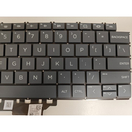 Tastatura Laptop 2-in-1, HP, Spectre X360 16-AA, 16T-AA, iluminata, albastra, layout US