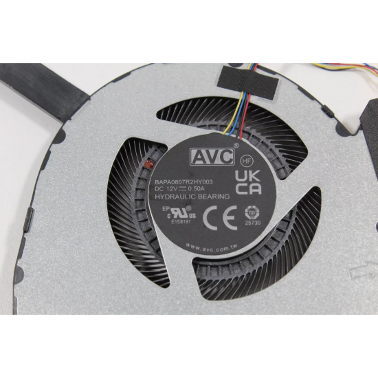 Cooler procesor Laptop Gaming, Asus, TUF Dash F15 FX517ZM, FX517ZR, FX517ZW, 13NR0990T01011, 13NR0990T01021, DFSCL42P06593U-FQ1L, DQ5DC18G002, BAPA0807R2HY003, DQ5DC18G000, 12V, 0.5A, CPU