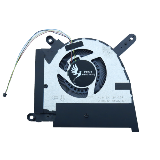 Cooler placa video Laptop Gaming, Asus, TUF Dash F15 FX517ZM, FX517ZR, FX517ZW, 13NR0990T02011, 13NR0990T02021, DFSCL42P16593U-FQ1M, DQ5DC79G002, BAPA0807R2HY002, DQ5DC79G000, 12V, 0.5A, GPU