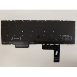 Tastatura Laptop, Lenovo, Legion 5 16IRX9 Type 83DG, 83EW, iluminata, neagra, layout US