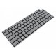 Tastatura Laptop, Dell, Vostro 3430, P166G, P166G003, iluminata, gri deschis, layout US