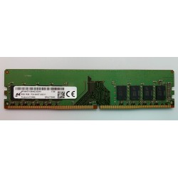 Memorie Ram PC Desktop Micron, 8GB, DDR4, 1Rx8, PC4-2400T-UA2-11, 2400Mhz, CL17, 1.2V, MTA8ATF1G64AZ-2G3H1, PC4-19200, DIMM, Non-ECC, 288 Pin
