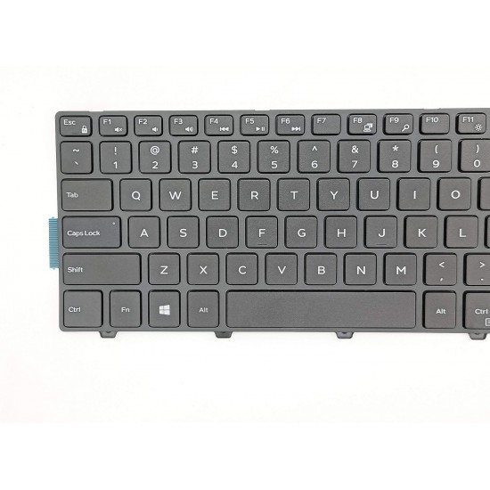 Tastatura Laptop, Dell, Inspiron 15 3558, P47F, P47F001, neagra, layout US