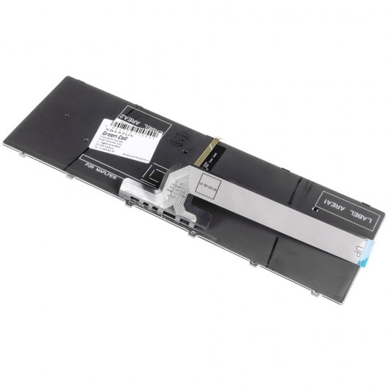 Tastatura Laptop, Dell, Inspiron 15 3543, P28E, P28E001, 051CHY, 51CHY, iluminata, neagra, layout US