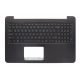 Carcasa superioara cu tastatura palmrest Laptop, Asus, K556U, K556UA, K556UB, K556UF, K556UJ, K556UQ, K556UR, 90NB09S1-R31US0, 13N0-SGA0631, 13NB09S1AP0231, X556UA-1A, neagra, layout US