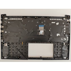 Carcasa superioara cu tastatura palmrest Laptop, Asus, VivoBook Pro 15 K6502Z, K6502ZC, K6502ZE, 90NB0Z71-R31US0, HQ2072208Y0003111, K6502ZE-2B, iluminata, neagra, layout US