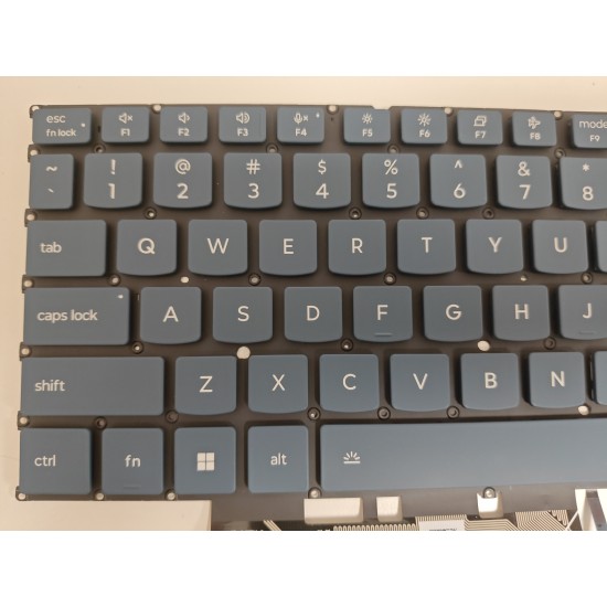 Tastatura Laptop, Lenovo, IdeaPad Slim 5 16IRH10 Type 83HS, iluminata, albastra, layout US