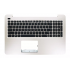 Carcasa superioara cu tastatura palmrest Laptop, Asus, X556U, X556UA, X556UB, X556UF, X556UJ, X556UQ, X556UR, X556UV, 90NB09S3-R31US0, 13N0-UAA0411, 13NB0BG3AP0211, X556UA-1C, aurie , layout US
