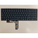 Tastatura Laptop, Lenovo, IdeaPad Slim 5 16AHP10 Type 83HW, iluminata, albastra, layout UK