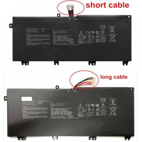 Baterie Laptop Gaming, Asus, TUF PX705G, PX705GD, PX705GM, 0B200-03050000, 4ICP7/60/80, B41N1711, 15.2V, 4240mAh, 64Wh