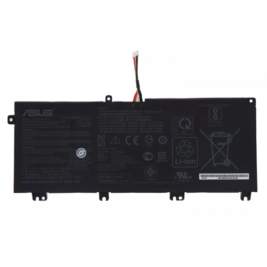 Baterie Laptop Gaming, Asus, TUF PX705G, PX705GD, PX705GM, 0B200-03050000, 4ICP7/60/80, B41N1711, 15.2V, 4240mAh, 64Wh